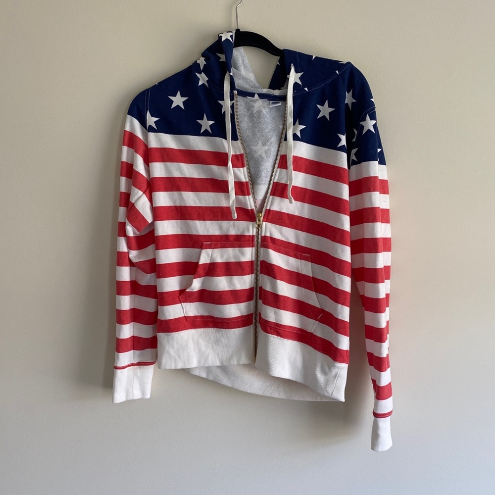 American Flag Sweater